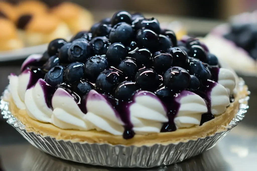 Lemon Blueberry Cheesecake topping