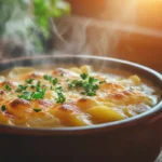 Cheesy Hamburger Potato Soup
