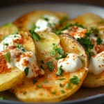 A delicious and easy potato taco recipe on a plate.