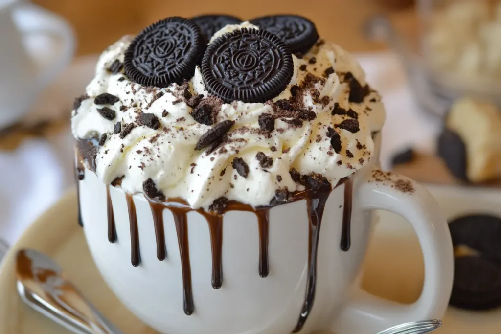 Ready to Serve Oreo Mug Cake Recipe