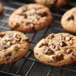 Delicious vegan oatmeal chocolate chip cookies