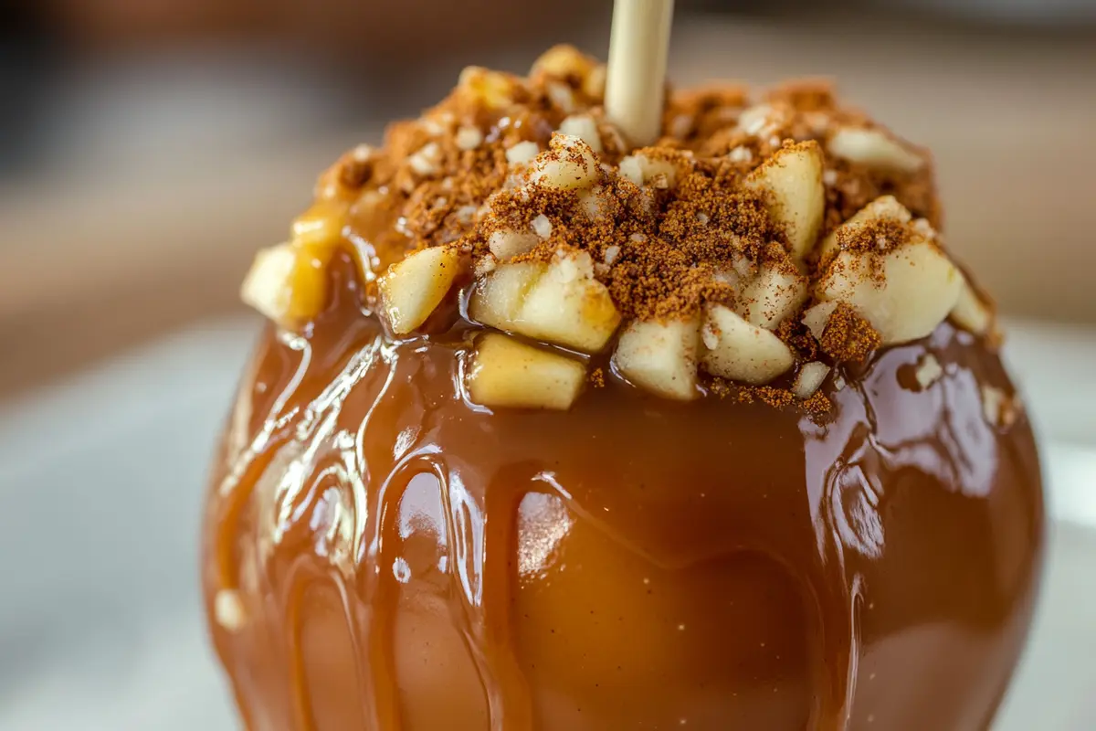 Apple Pie Caramel Apple