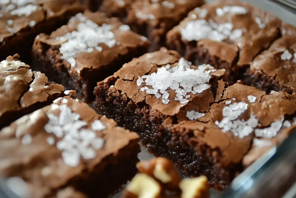 How to make brownies less sweet?Freshly baked brownies with less sugar.