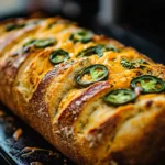 Vegan Jalapeno Cheddar Artisan Bread Recipe