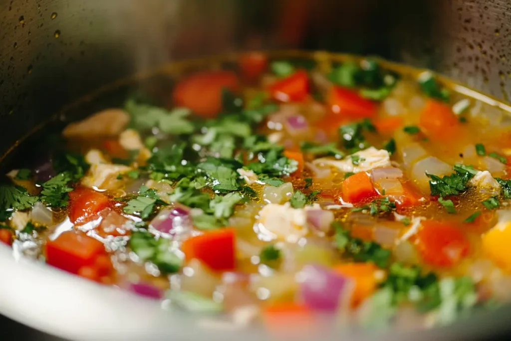 Bowl of spark recipes chicken taco soup