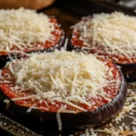 Delicious frozen eggplant parmesan ready to bake