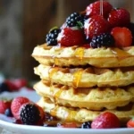 Delicious bisquick waffle recipe