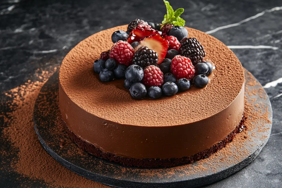 Delicious flourless chocolate cake near me